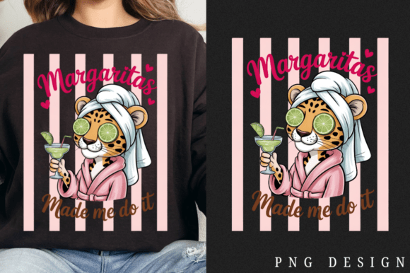Download Leopard Spa Cute Drink PNG Design - Spa Collection