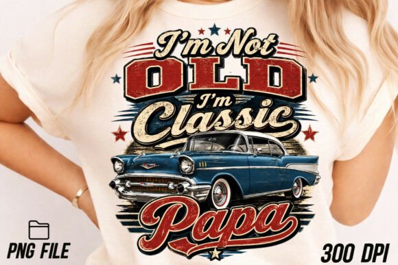 Download Classic Papa Car Father's Day PNG - Classic Collection