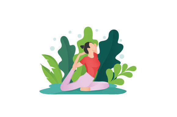 Download Beautiful Girl Practice Yoga Meditation - Yoga Collection
