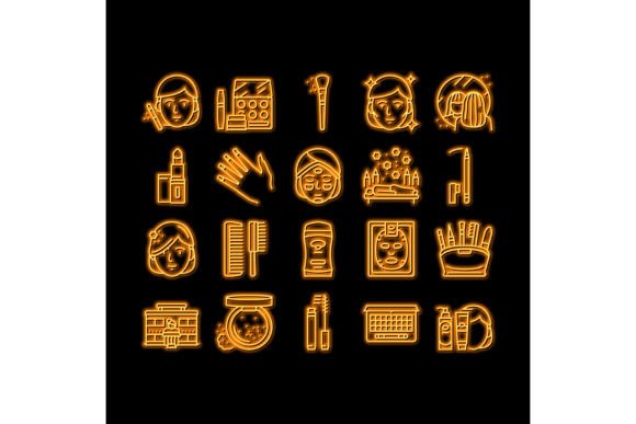Download Makeup Cosmetology Procedure Neon Glow - Makeup Collection