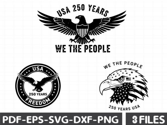 Download USA 250 Years We the People Eagle Design - People Collection