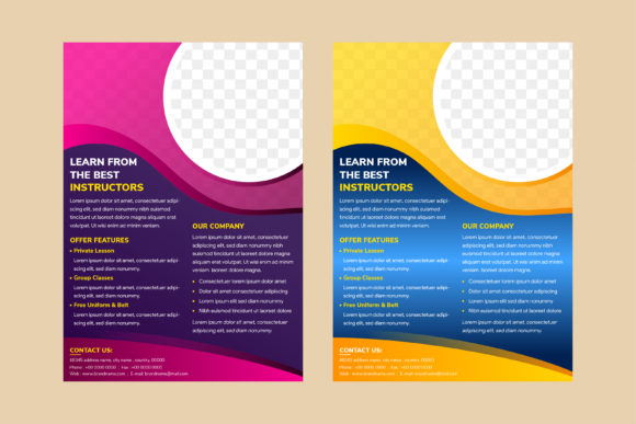 Download Best Instructor Vertical Flyer Purple - Instructor Collection